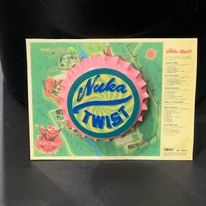 Fallout Nuka Cola Twist Cap Pin